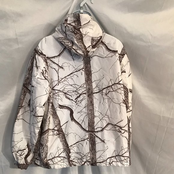 Hunt Worth True White Camo Rare Popular Suit Color Water Proof Jacket & Pants - Picture 5 of 10